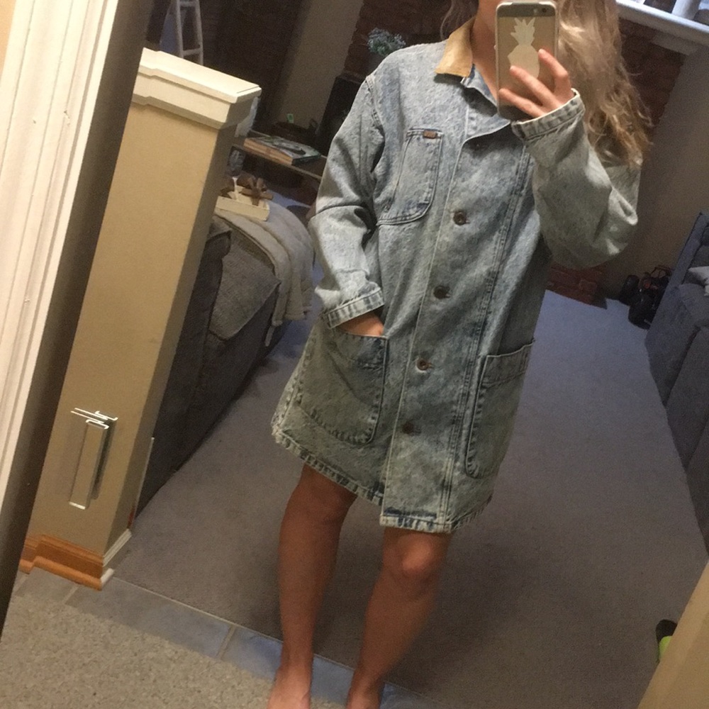 Lee jean jacket trench RARE